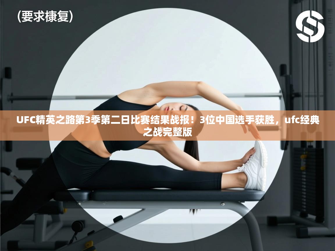 UFC精英之路第3季第二日比赛结果战报!3位中国选手获胜,ufc经典之战完整版 第2张