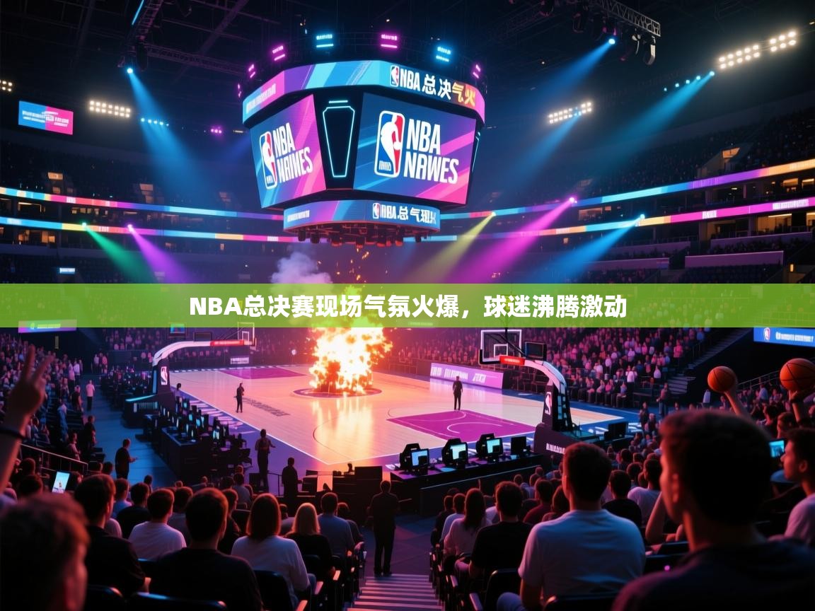NBA总决赛现场气氛火爆,球迷沸腾激动